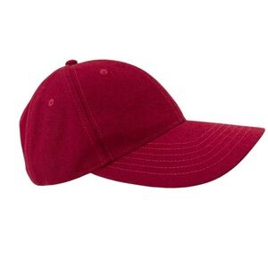 Core Life Wool Blend Classic Red Baseball Cap